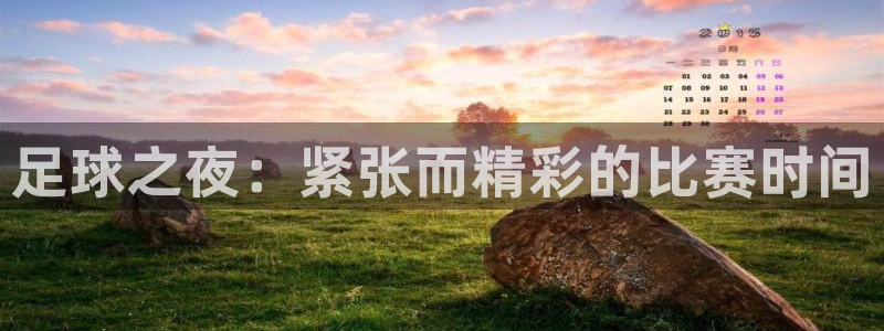 足球之夜：紧张而精彩的比赛时间