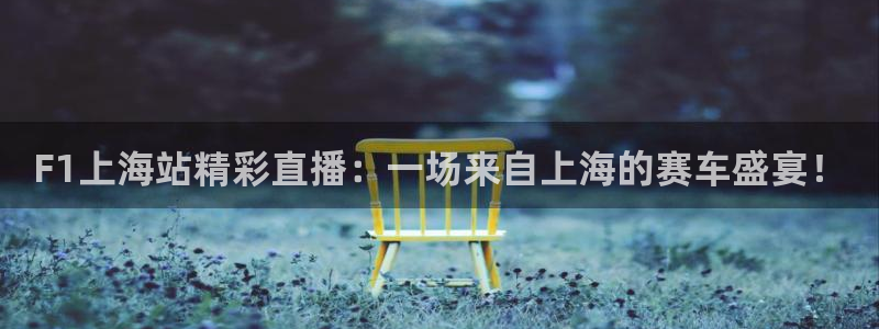 新球体育足球即时比分：F1上海站精彩直播：一场来自上海的赛车盛宴！